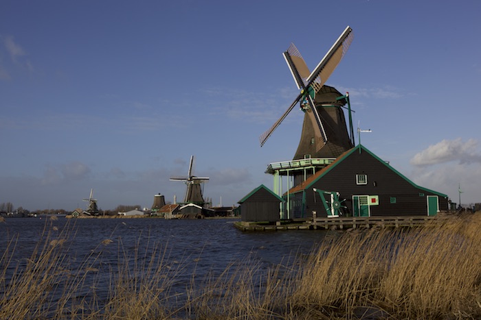 Holanda ou Países Baixos - Moinho - Zaanse Schans